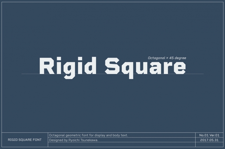 Rigid Square Font Download