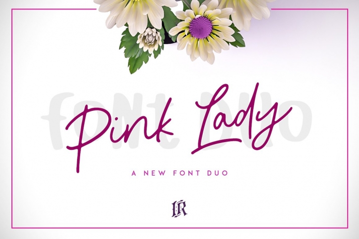 Pink Lady Duo Font Download