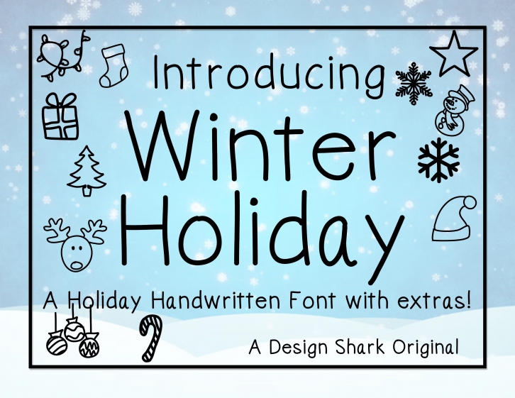 Winter Holiday Font Download