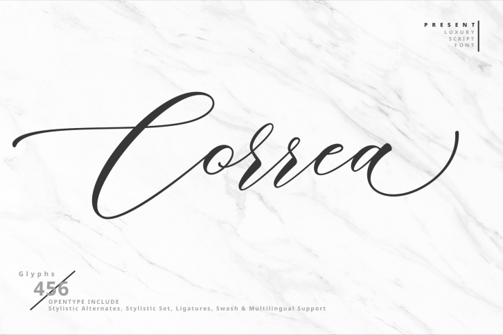 ⚡25% OFF- Correa Script Font Download