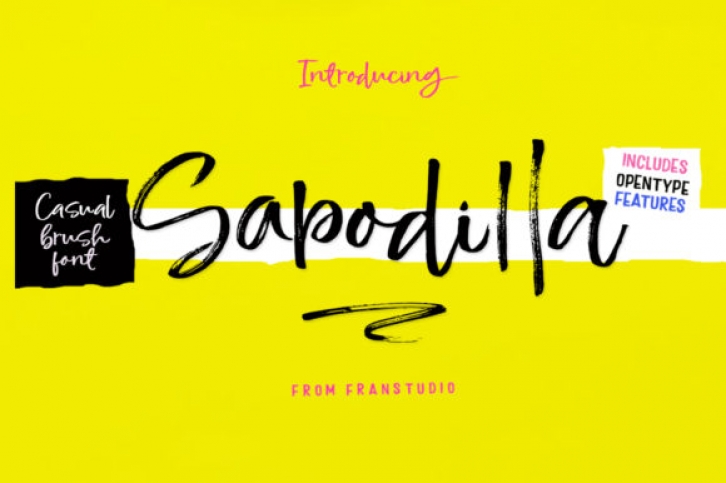 Sapodilla Font Download