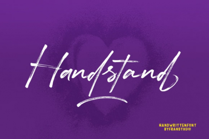 Handstand Font Download