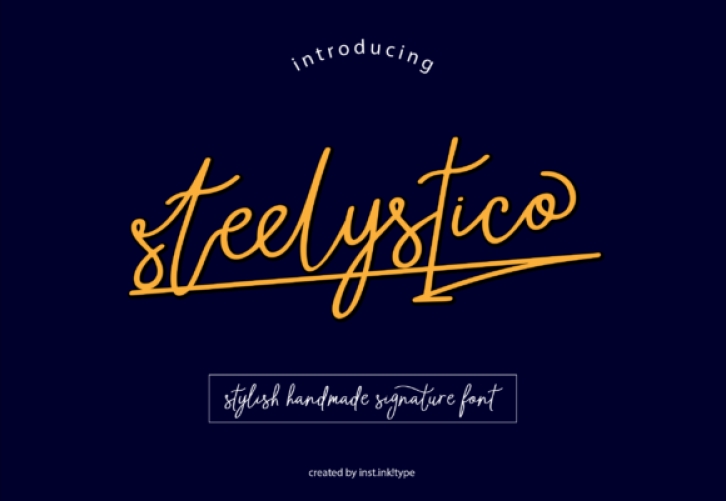 Steelystico Font Download