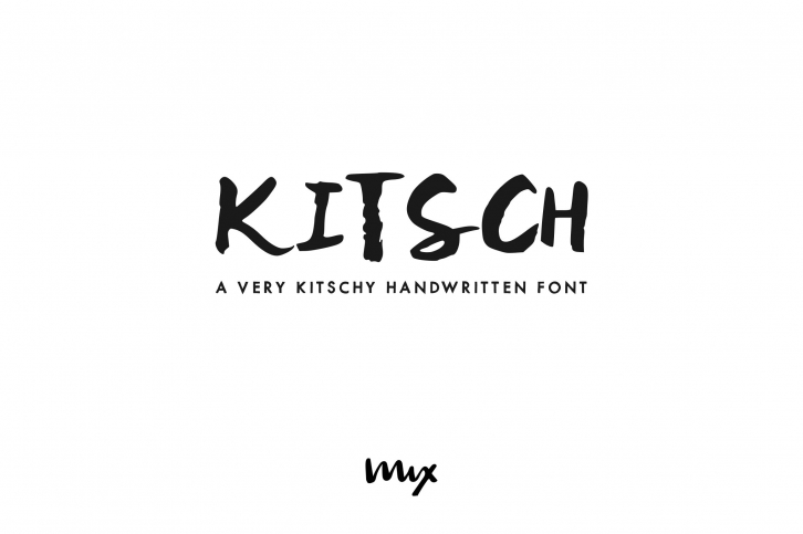 Kitsch — A Kitschy Handwritten Font Download