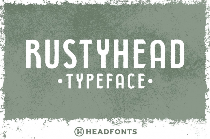 Rustyhead Grunge Texture Font Download