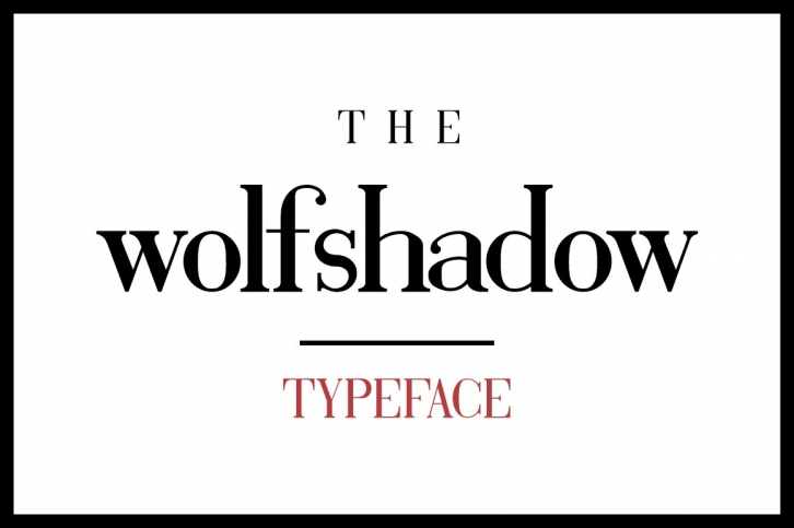 Wolf Shadow Font Download
