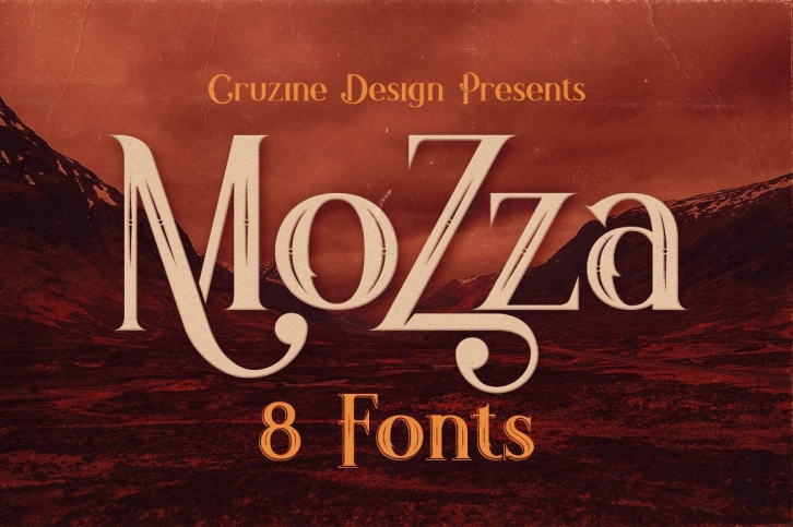 Mozza Typeface Font Download