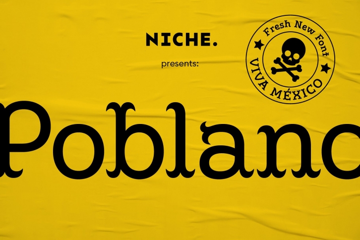 Poblano Font Download