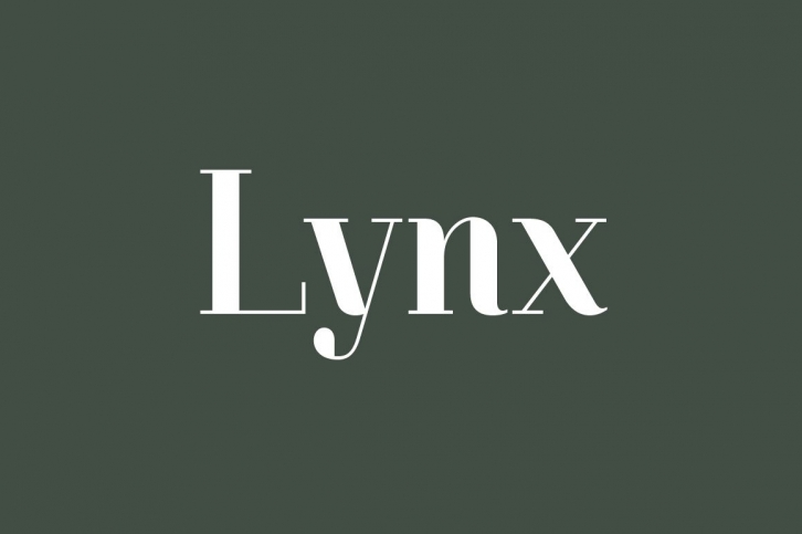 Lynx Font Download