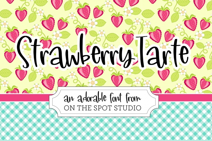 Strawberry Tarte Font Download