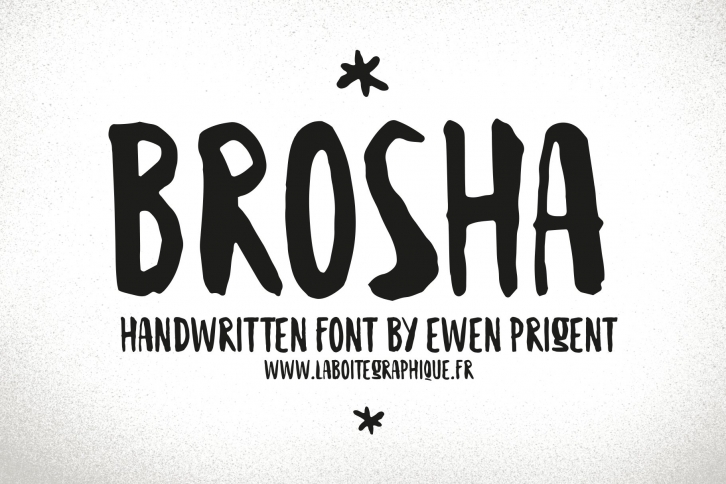 Brosha Font Download