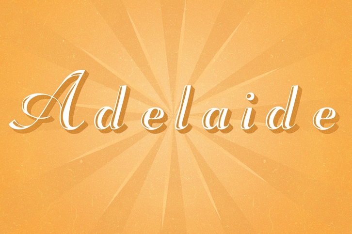 Adelaide Typeface Font Download