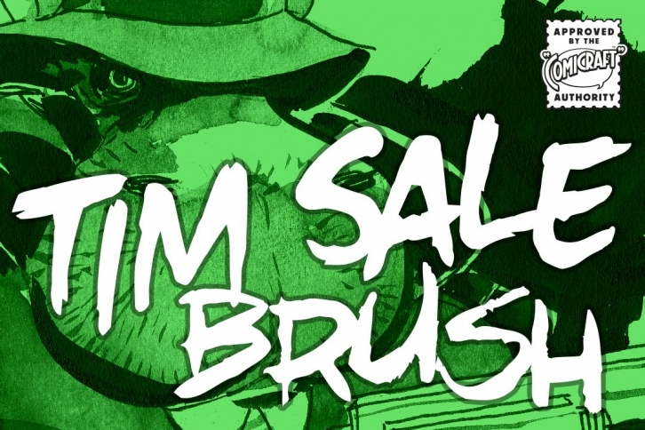 Tim Sale Brush Font Download