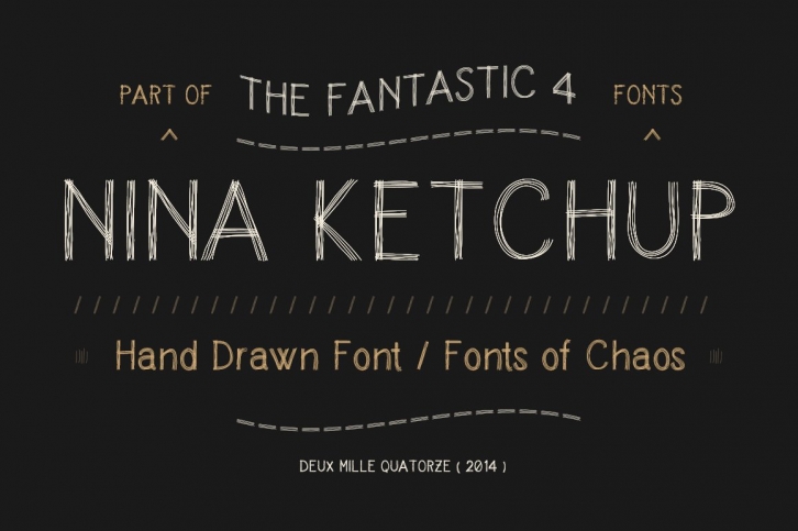 Nina Ketchup Font Download