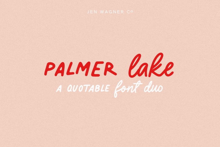 Palmer Lake Font Download