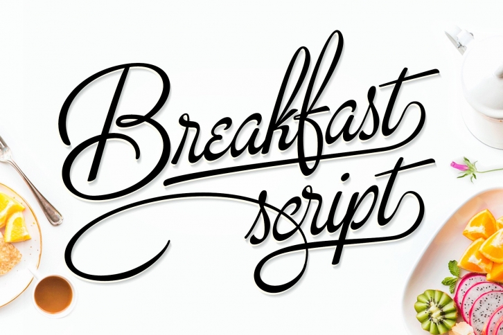 Breakfast Script Font Download