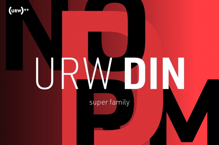 URW DIN Condensed Pack Font Download