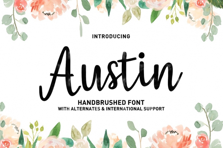 Austin Script Font Download