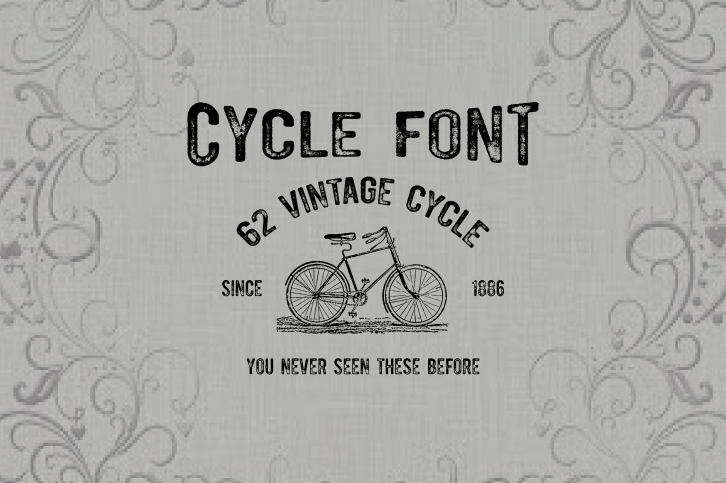 Cycle font-50% off Font Download