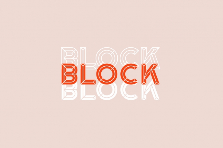 Block Typeface Font Download