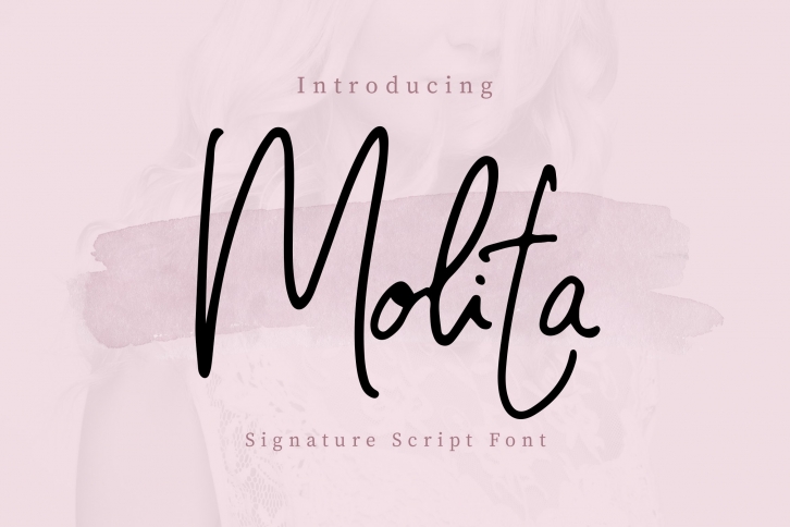 Molita Signature Script Font Download