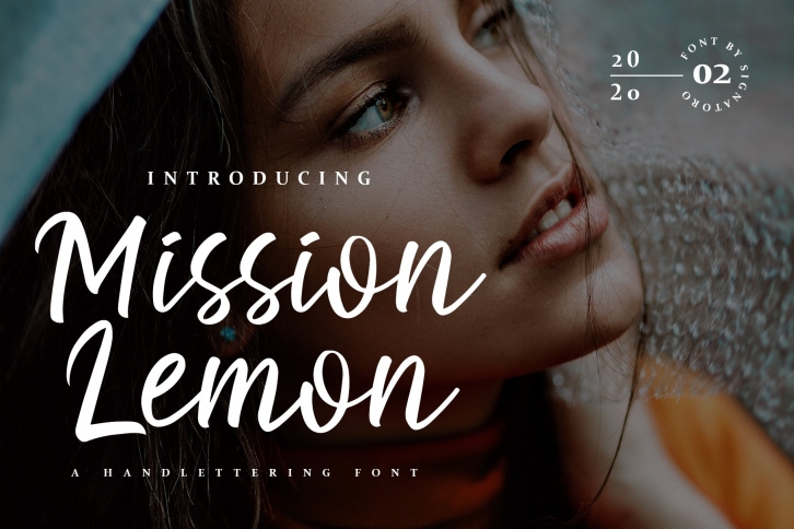 Mission Lemon Handlettering Font Download