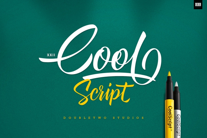XXII Cool Script Font Download