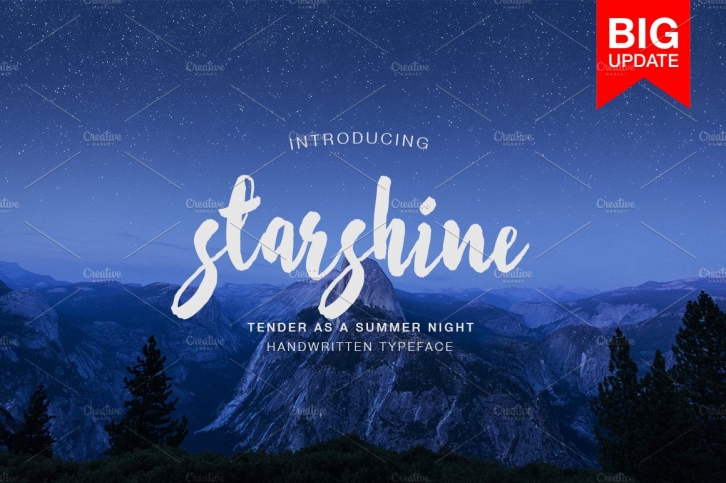 Starshine BIG UPDATE Font Download