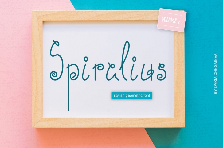 Spiralius. Volume 2 Font Download
