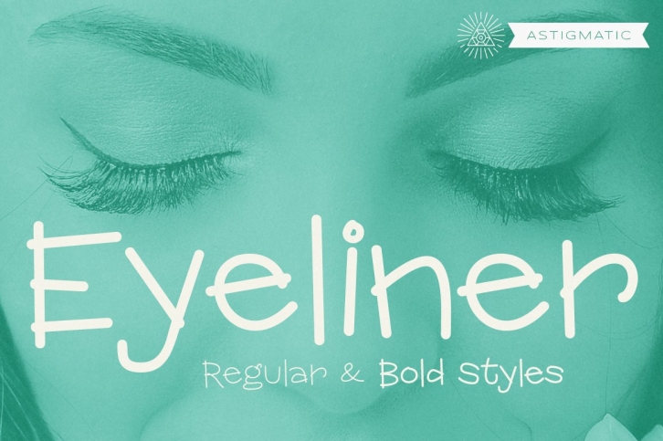 Eyeliner AOE Family Font Download