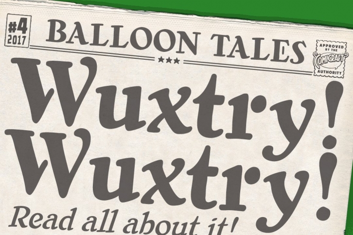 Wuxtry Wuxtry Font Download