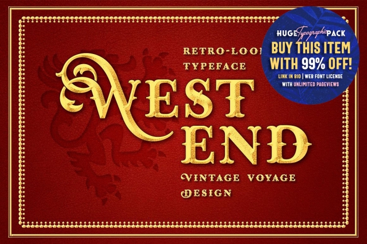 WEST END • New Version Font Download