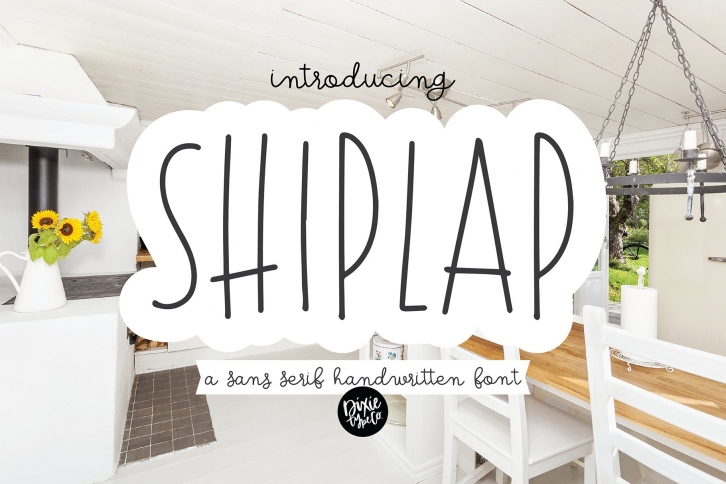 SHIPLAP Sans Serif Handwritten Font Download