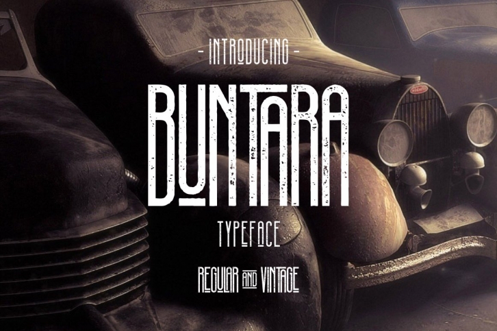 Buntara Typeface Font Download