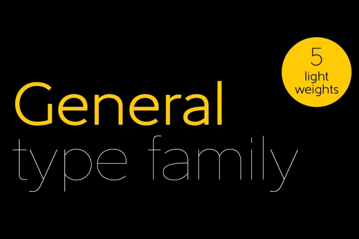 General Family Font Download