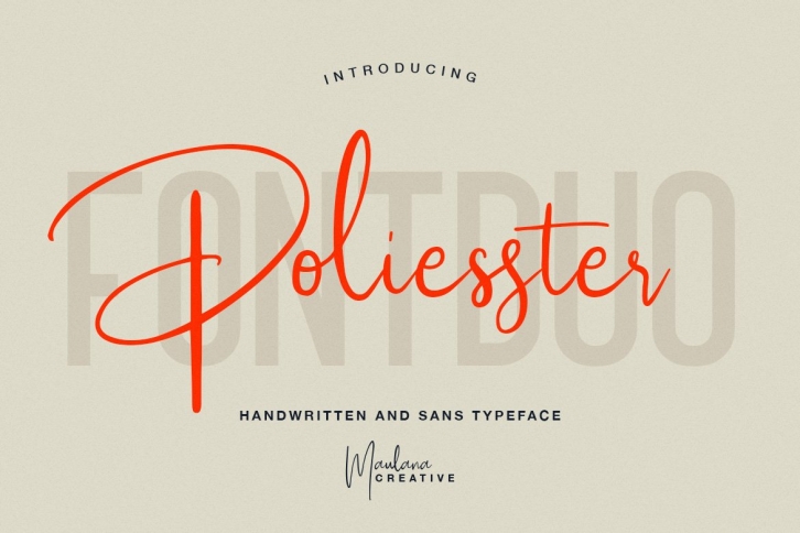 Poliesster Font Download