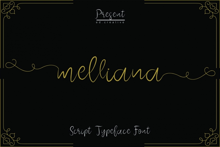 melliana Font Download