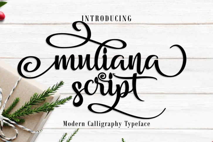 Muliana script Font Download