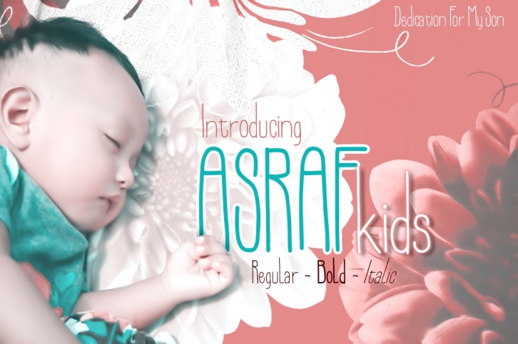 Asraf Kids Family Font Download