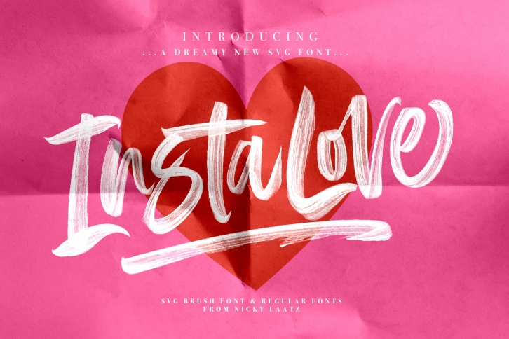 InstaLove SVG Font Download