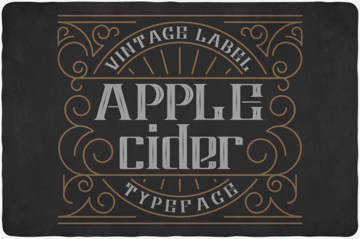 Apple Cider Typeface Font Download