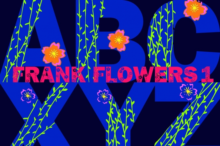 Frank Flowers Font Download