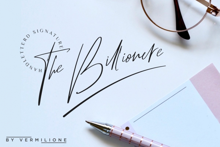 The Billionere Font Download