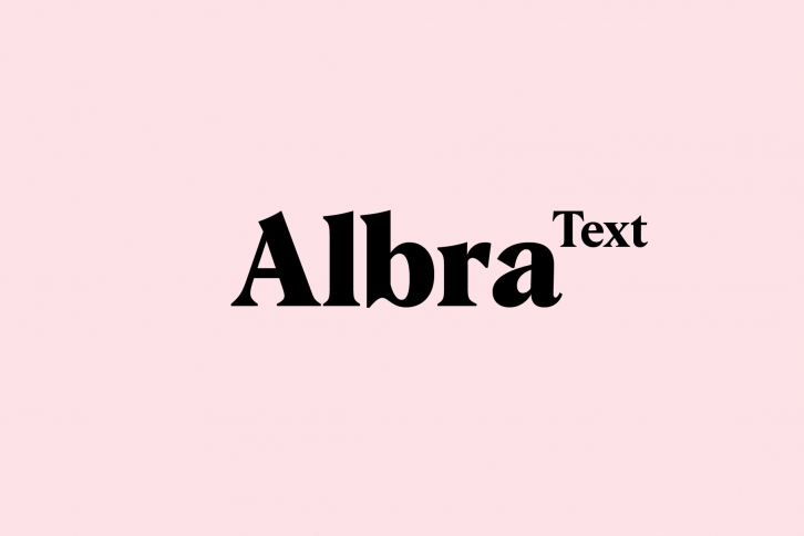 Albra Text Collection Font Download