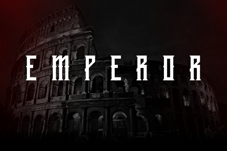 Emperor Display Typeface Font Download