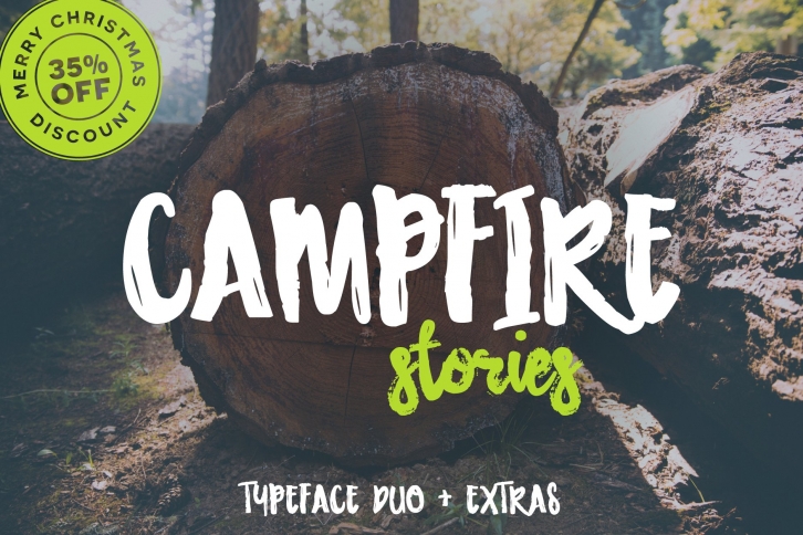 Campfire Stories Duo Font Download