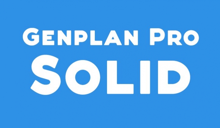 genplan-pro-solid-font-download