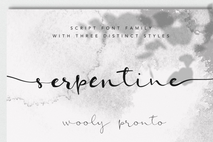 Serpentine Script Family Font Download