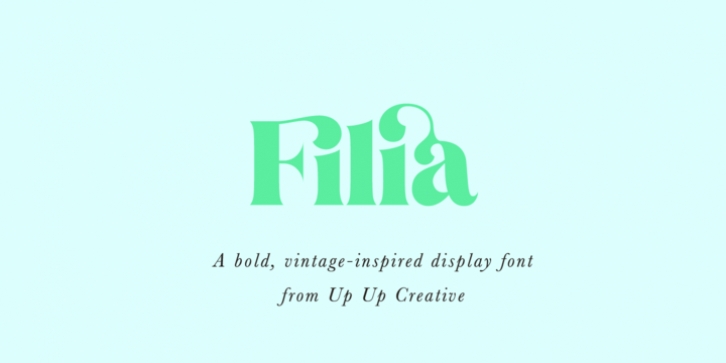 Filia Font Download