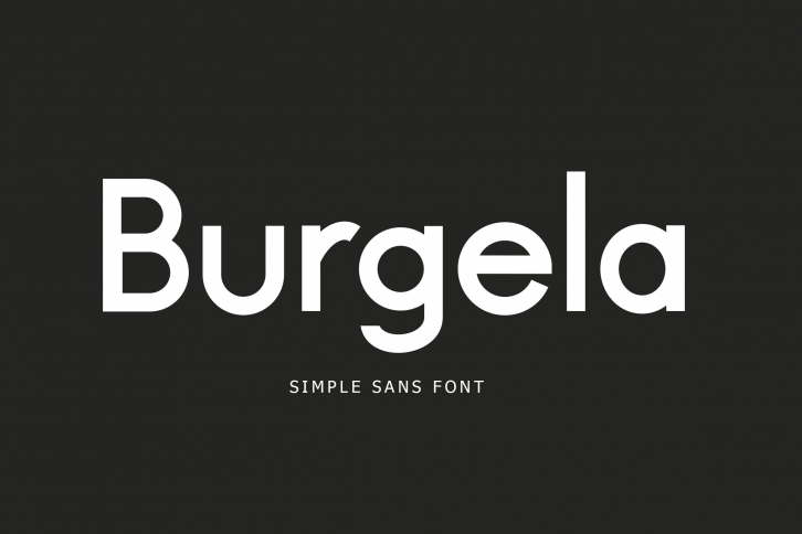 Burgela Simple Sans Font Download